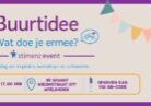 Stimenz Buurtidee flyer voor inwoners