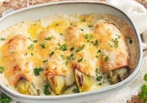 afbeelding witlof uit de oven